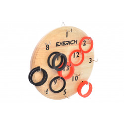 JEU DE LANCER D'ANNEAUX D.26CM 25,8x25,8