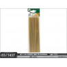 Lot de 100 piques à brochettes barbecue en bambou L30cm Lot de 100 piques à brochettes barbecue en bambou L30cm