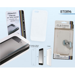 COQUE+ECRAN VERRE IPHONE 7/8