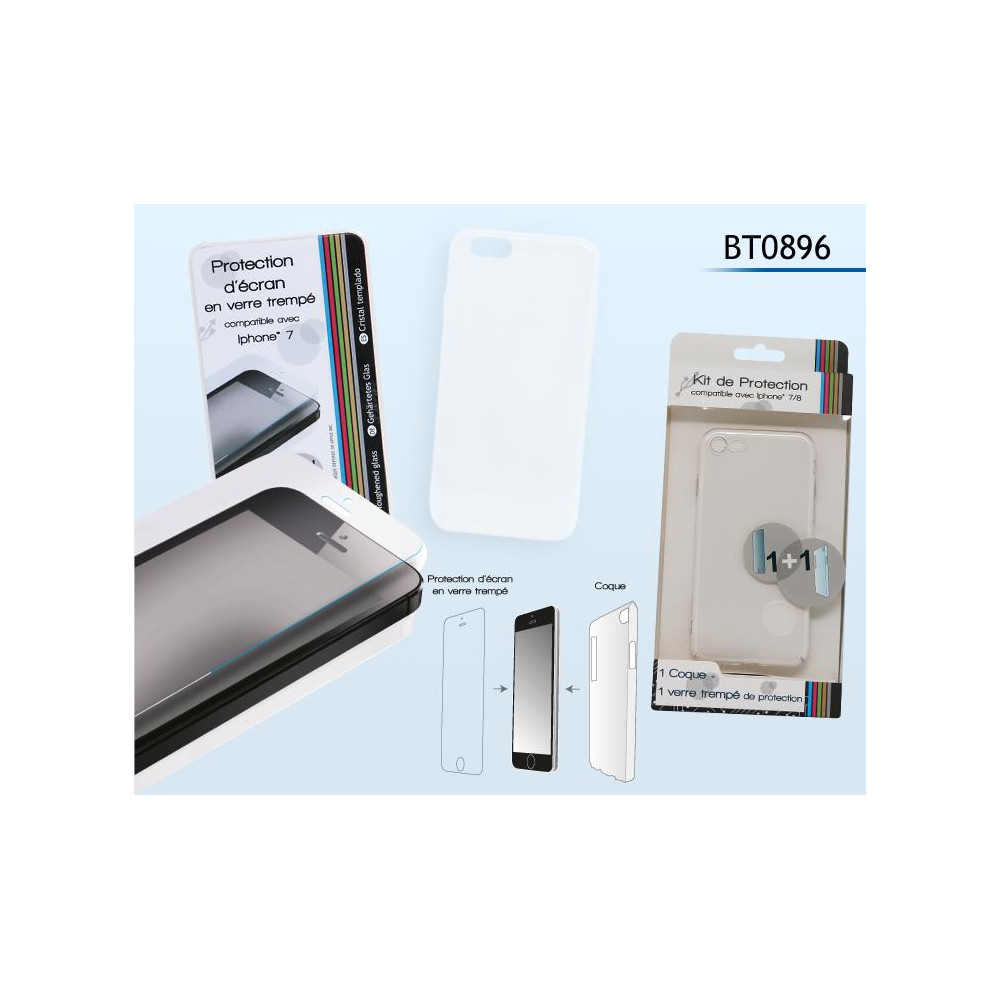 Kit de protection pour IPhone 7/8