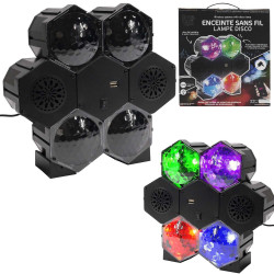 ENCEINTE PROJECTEUR DISCO 5V