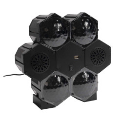 ENCEINTE PROJECTEUR DISCO 5V