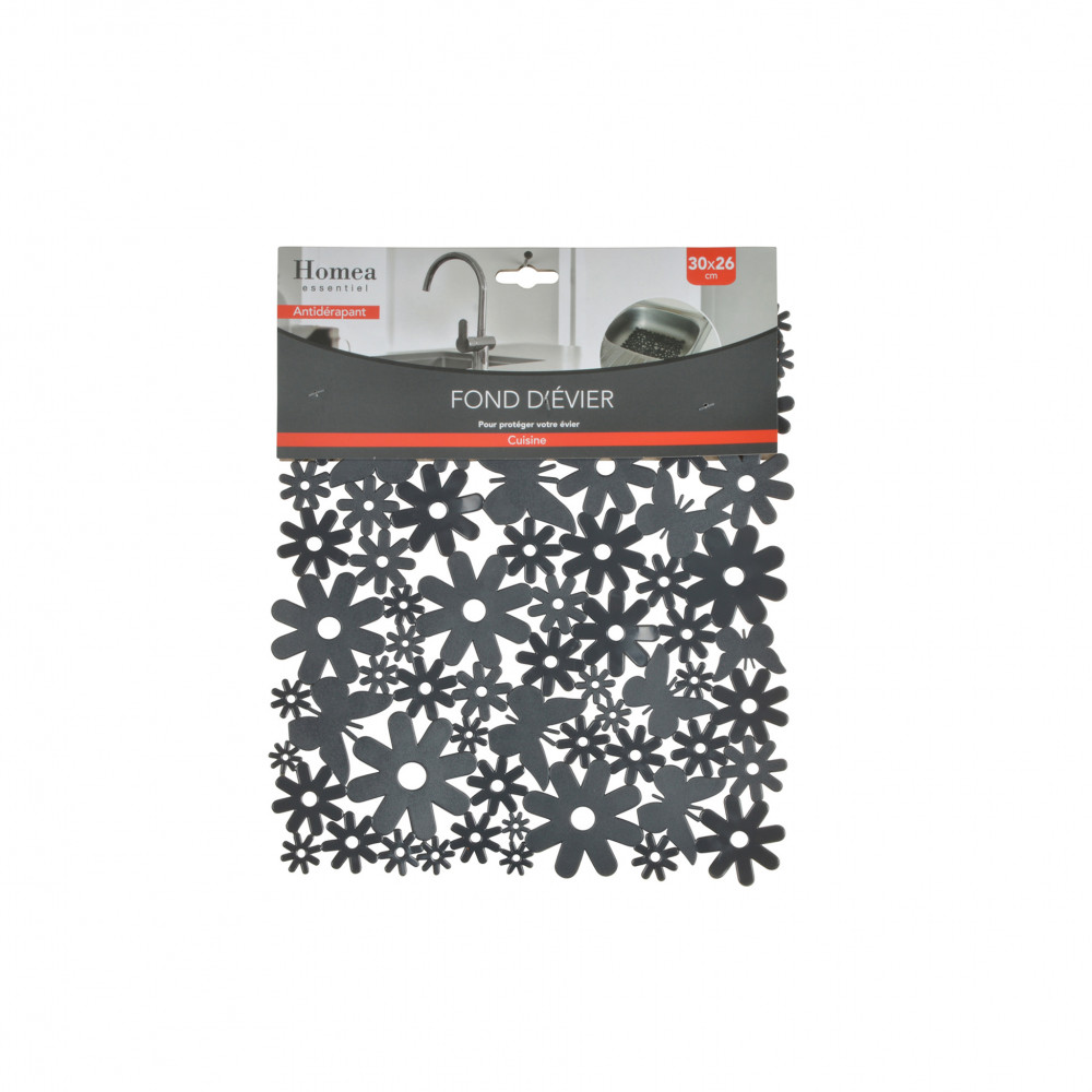 FOND D'EVIER 30*26CM ANTHRACITE
