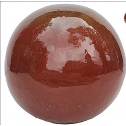 BOULE "RED" CERAMIQUE D40CM
