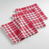 SERVIETTES DE TABLE /3 TRADITIO ROUGE 45