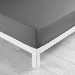DRAP HOUSSE LINA ANTHRACITE 160x200CM UN