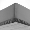 DRAP HOUSSE LINA ANTHRACITE 160x200CM UN