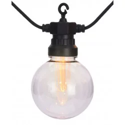 Guirlande guinguette 10 ampoules Led 7.5m
