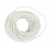 Coton ciré 5 m x 1 mm blanc