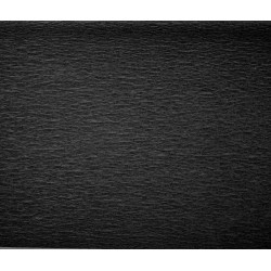Crépon feuilles NOIR 0.50x2m