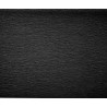 Crépon feuilles NOIR 0.50x2m