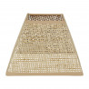 ABAT-JOUR CARRE NATUREL 20CM