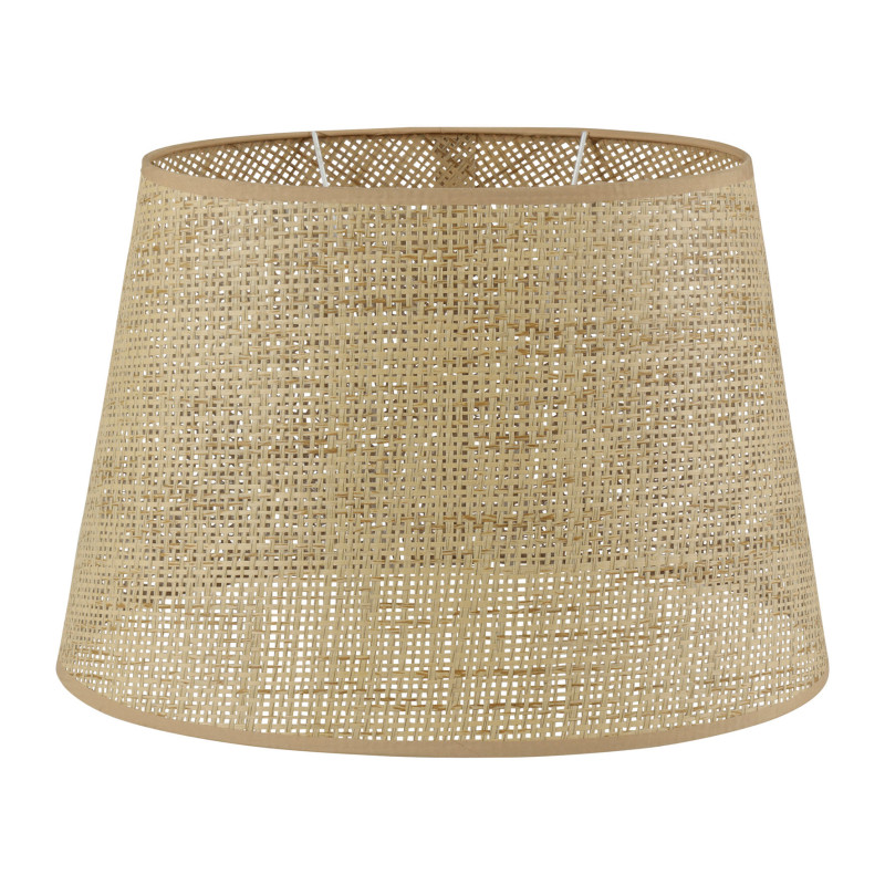 ABAT-JOUR.OVALE NATUREL H30CM