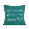 COUSSINS VACANCES 2024 45X45 LAGON
