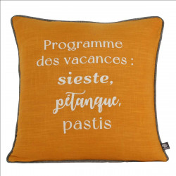 COUSSINS VACANCES 2024 45X45 TOURNESOL