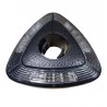Led lamp for triangle parasol