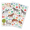 GOMMETTES CHEVAUX, TAILLES DE 0.8 À 8 CM