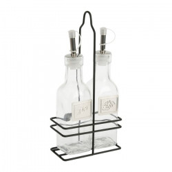 HUILIER + VINAIGRIER VERRE AVEC SUPPORT