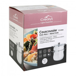 COUSCOUS INOX 12L IND ESSENTIA