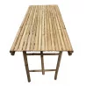Naturligt hopfällbart bord i bambu