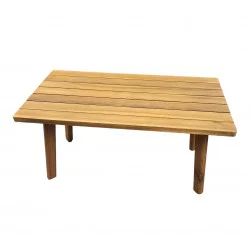 Lounge tuinmeubelen van riet en hout