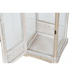 LANTERNE BOIS VIEILLIT ET METAL GM