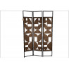 PARAVENT GEO"70 S" METAL/MDF H170CM