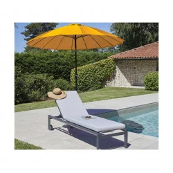 OMBRELLONE DRITTO SHANGHAI D270cm GIALLO SENAPE