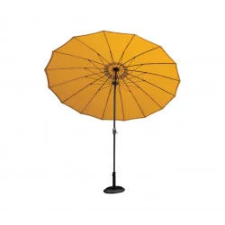 PARASOL SHANGHAI DROIT D270cm JAUNE MOUTARDE