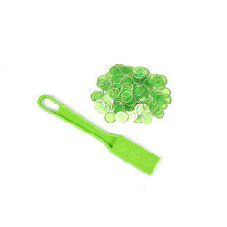 JETONS X100 AIMANTES+BATON MAGNETIQUE