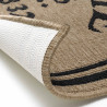TAPIS RECT TROQUET 50x120CM BOUCLETTE