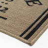 Tapis rectangulaire Troquet 50x120cm Bouclette Tapis rectangulaire Troquet 50x120cm Bouclette