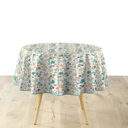 NAPPE RONDE INDIANA D160CM PVC TEXTILIA