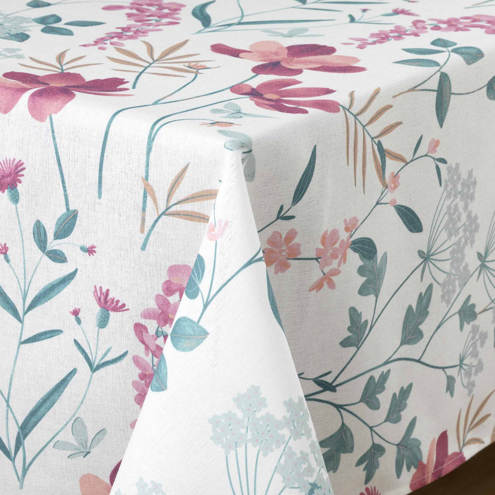 NAPPE RECT FLORANTINE 140x240CM POLYCOTO