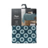 NAPPE RECT KOUALI BLEU 145x240CM POLYEST