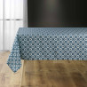 NAPPE RECT KOUALI BLEU 145x240CM POLYEST