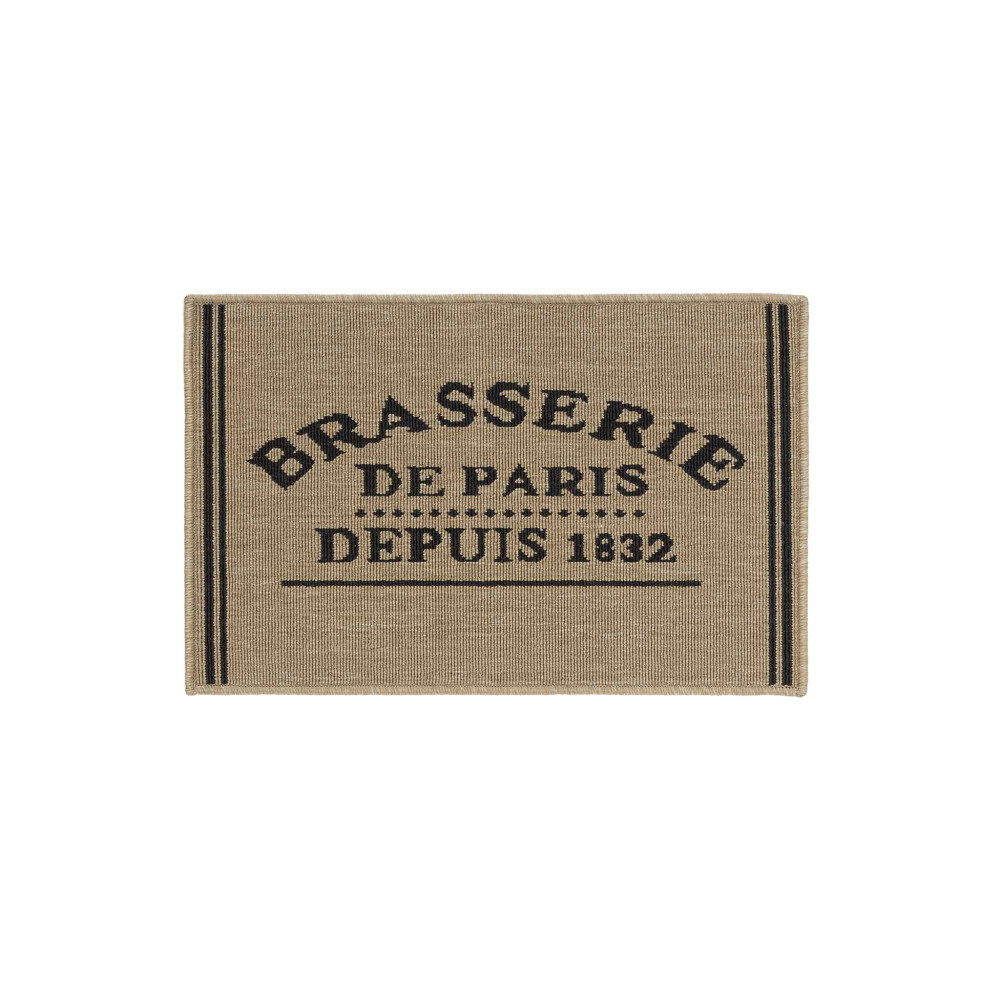 Tapis rectangulaire Troquet 50x80cm bouclette Tapis rectangulaire Troquet 50x80cm bouclette
