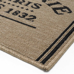 Tapis rectangulaire Troquet 50x80cm bouclette