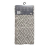 Tapis rectangulaire Dorana 50x80cm coton et polyester Tapis rectangulaire Dorana 50x80cm coton et polyester