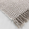 TAPIS RECT ALESSIA A FRANGES 50x80CM COT