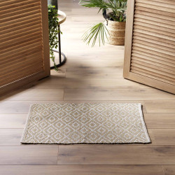 TAPIS RECT LAZARO 50x80CM COTON/POLYESTE