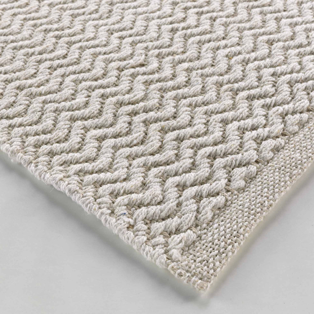 Tapis rectangulaire Flavio 50x80cm coton et polyester