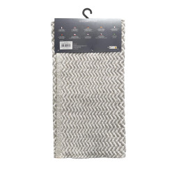 Tapis rectangulaire Flavio 50x80cm coton et polyester