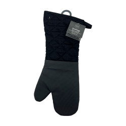 MAXI GANT CUISTOT NOIR 40x18CM POLYCOTON