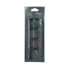 PINCES NAPPES ANTHRACITE x4 PIECES 4.6 x
