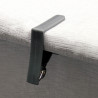 PINCES NAPPES ANTHRACITE x4 PIECES 4.6 x