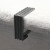 PINCES NAPPES ANTHRACITE x4 PIECES 6 x 5