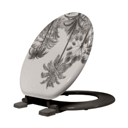 ABATT. WC COCOTY CHARNIERES PLASTIQUE 37