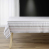 Nappe rectangulaire Melina 140x240cm coton et polyester Nappe rectangulaire Melina 140x240cm coton et polyester