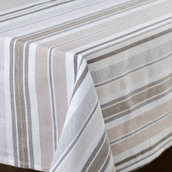 Nappe rectangulaire Melina 140x240cm coton et polyester